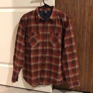 Royal Robbins Brown/Red Flannel Large